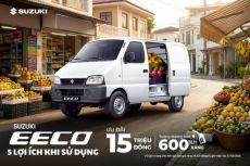 5 LỢI ÍCH KHI SỬ DỤNG SUZUKI EECO VAN - SUZUKI ĐÀ NẴNG