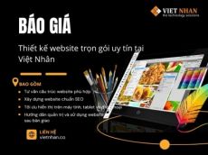 Báo giá thiết kế website trọn gói uy tín tại Việt Nhân