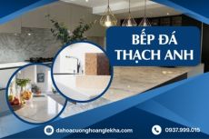 Bếp Đá Thạch Anh (Đá Quartz) Khả Năng Kháng Thấm Ố Đỉnh Cao Năm 2026