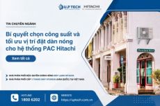 Bí quyết chọn công suất vị trí dàn nóng hệ thống PAC Hitachi