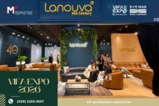 Bí Quyết Gian Hàng VIFA EXPO 2026 – MT-PRODUCTION Thi Công Trọn Gói