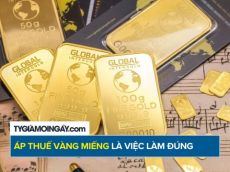 Bộ Tài chính: Áp thuế vàng miếng là cách ổn định thị trường vàng