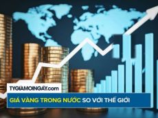 Chênh lệch giá vàng trong nước và thế giới trên 21 triệu đồng/lượng