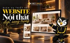 Dịch vụ thiết kế website nội thất đẹp, sang trọng