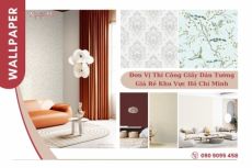 Đơn Vị Thi Công Giấy Dán Tường Giá Rẻ Khu Vực Hồ Chí Minh