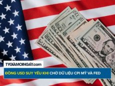 Đồng USD suy yếu khi thị trường chờ dữ liệu CPI Mỹ và Fed