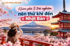Du lịch Nhật Bản: 5 điều bạn không nên bỏ lỡ