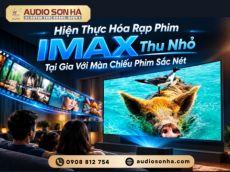 Hiện Thực Hóa Rạp Phim IMAX Thu Nhỏ Với Màn Chiếu Phim 4K
