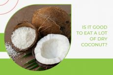 Is it fat to eat dry coconut