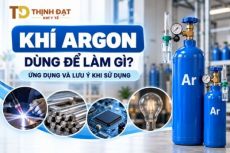 Khí Argon dùng để làm gì? Tổng hợp ứng dụng & lưu ý an toàn khi sử dụng