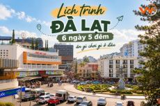 Lịch trình Đà Lạt 6 ngày 5 đêm ăn gì chơi gì ở đâu