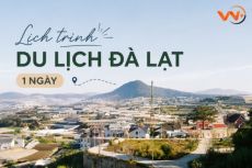 Lịch trình du lịch Đà Lạt 1 ngày chi tiết và tiết kiệm chi phí