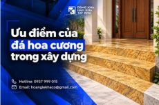 Những ưu điểm của đá hoa cương khi ứng dụng vào công trình