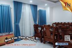 Rèm cửa Thảo Nguyên - Thi Công Rèm Cửa Phòng Khách Chuẩn Phong Thủy