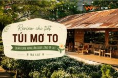 Review cà phê Túi Mơ To: Địa chỉ, không gian, menu và giá cả
