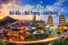 Sắc Màu Đảo Ngọc: Khám Phá Đài Bắc, Đài Trung & Cao Hùng Rực Rỡ