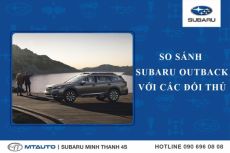 So sánh Subaru Outback 2023 với các đối thủ | SUV Subaru