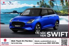 Suzuki Swift: Khung Thép Phân Tán Lực Bảo Vệ Người Lái