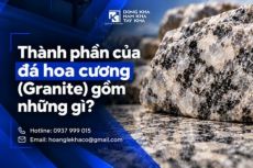 Thành phần của đá hoa cương (Granite) gồm những gì?