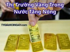 Thị Trường Vàng Trong Nước Tăng Nóng