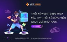 Thiết kế website BĐS theo mẫu hay thiết kế riêng