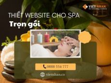 Thiết website cho spa trọn gói bao gồm những gì tại Việt Nhân?