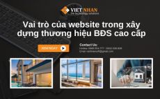 Vai trò của website trong xây dựng thương hiệu BĐS cao cấp