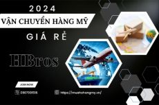 Vận chuyển hàng Mỹ giá rẻ về Việt Nam 2024 siêu uy tín | HBros