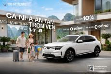 VinFast VF8: Khoang Lái Yên Tĩnh Giúp Trẻ Nhỏ Ngủ Ngon